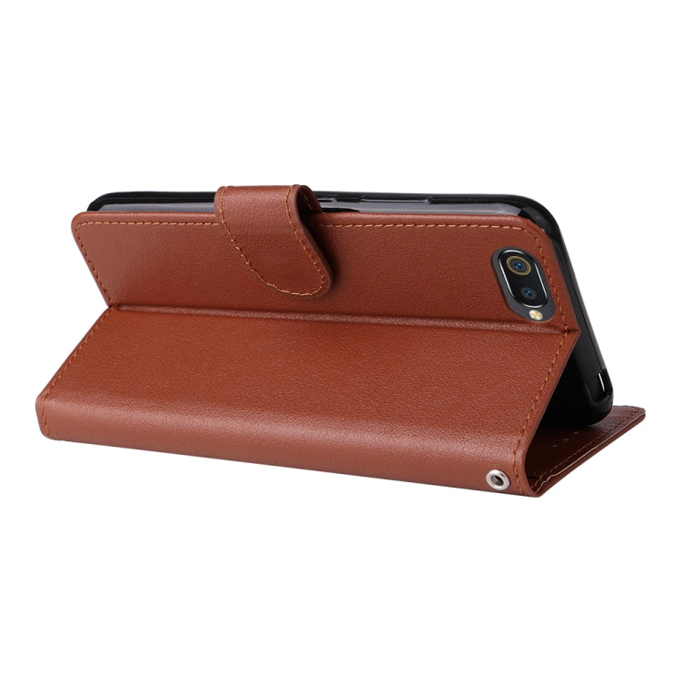 Multifunctional Horizontal Flip Leather Case with Three Card Slot, For Realme C2, For OPPO A15 / A15s / A35, For OPPO A5 / A3s / A12e / C1
