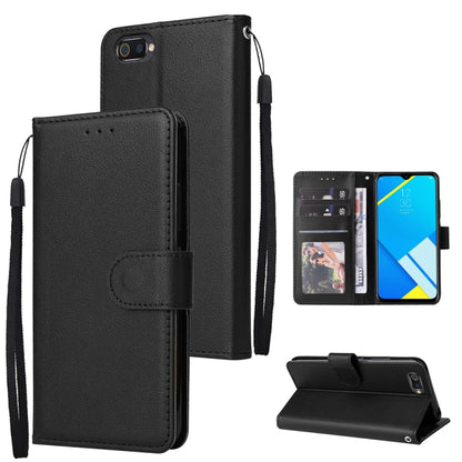 Multifunctional Horizontal Flip Leather Case with Three Card Slot, For Realme C2, For OPPO A15 / A15s / A35, For OPPO A5 / A3s / A12e / C1