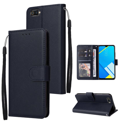 Multifunctional Horizontal Flip Leather Case with Three Card Slot, For Realme C2, For OPPO A15 / A15s / A35, For OPPO A5 / A3s / A12e / C1
