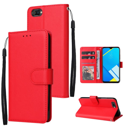 Multifunctional Horizontal Flip Leather Case with Three Card Slot, For Realme C2, For OPPO A15 / A15s / A35, For OPPO A5 / A3s / A12e / C1