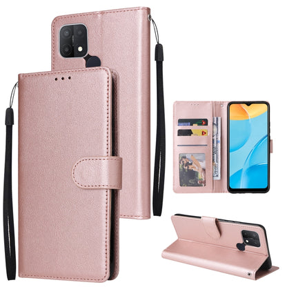 Multifunctional Horizontal Flip Leather Case with Three Card Slot, For Realme C2, For OPPO A15 / A15s / A35, For OPPO A5 / A3s / A12e / C1