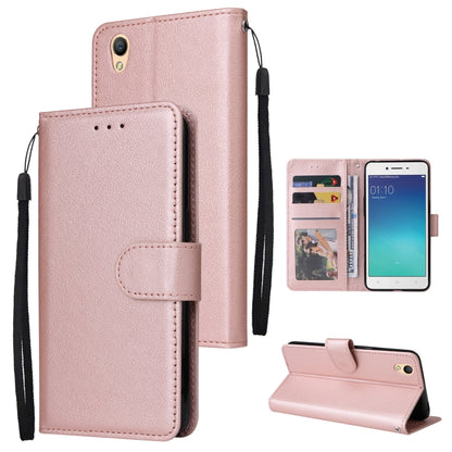 Multifunctional Horizontal Flip Leather Case with Three Card Slot, For OPPO A37, For vivo Y31, For vivo Y91C / Y1s