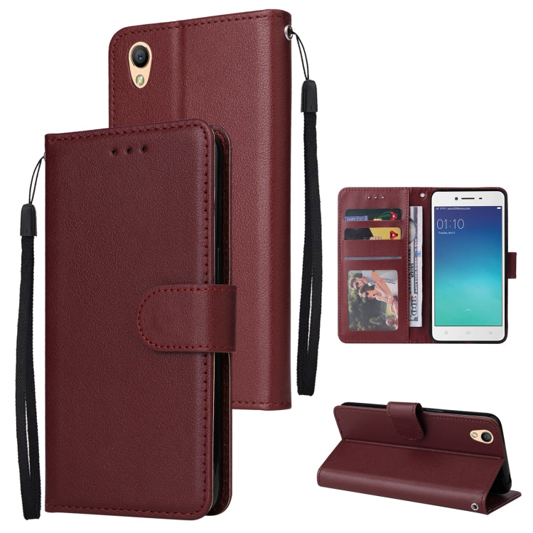 Multifunctional Horizontal Flip Leather Case with Three Card Slot, For OPPO A37, For vivo Y31, For vivo Y91C / Y1s
