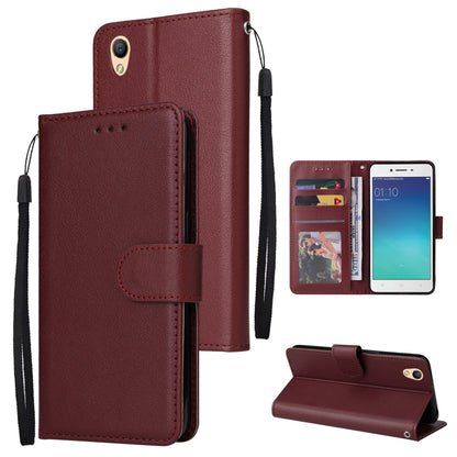 Multifunctional Horizontal Flip Leather Case with Three Card Slot, For OPPO A37, For vivo Y31, For vivo Y91C / Y1s