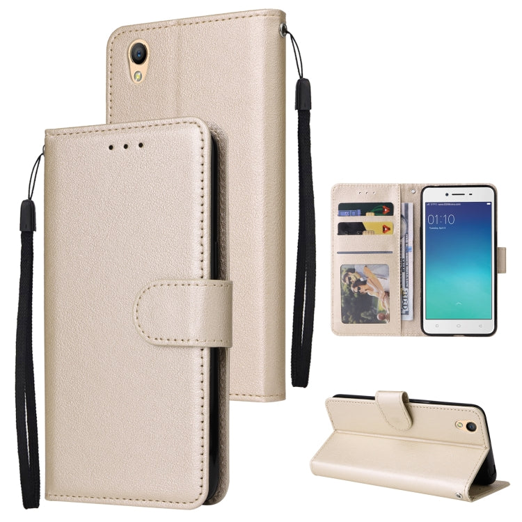 Multifunctional Horizontal Flip Leather Case with Three Card Slot, For OPPO A37, For vivo Y31, For vivo Y91C / Y1s