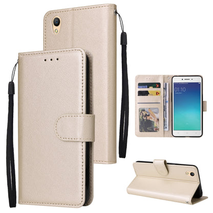 Multifunctional Horizontal Flip Leather Case with Three Card Slot, For OPPO A37, For vivo Y31, For vivo Y91C / Y1s