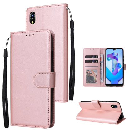 Multifunctional Horizontal Flip Leather Case with Three Card Slot, For OPPO A37, For vivo Y31, For vivo Y91C / Y1s