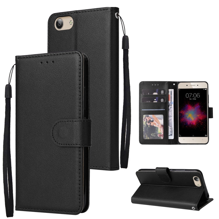 Multifunctional Horizontal Flip Leather Case with Three Card Slot, For vivo Y53, For Xiaomi Redmi 10C