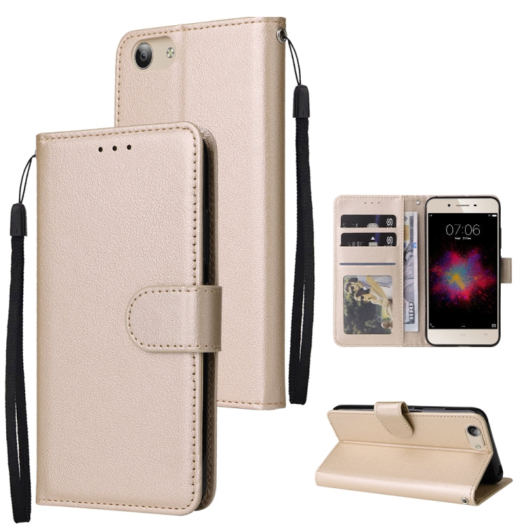 Multifunctional Horizontal Flip Leather Case with Three Card Slot, For vivo Y53, For Xiaomi Redmi 10C