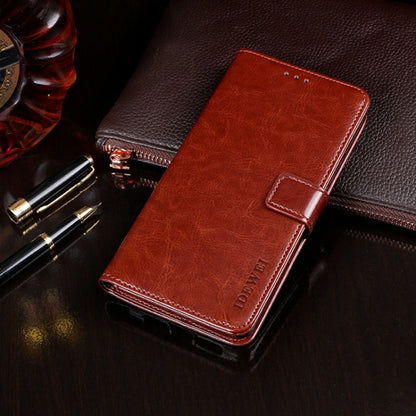 idewei Crazy Horse Texture Horizontal Flip Leather Case with Holder & Card Slots & Wallet, For Galaxy Feel 2, For Galaxy M21, For Vivo S6 5G