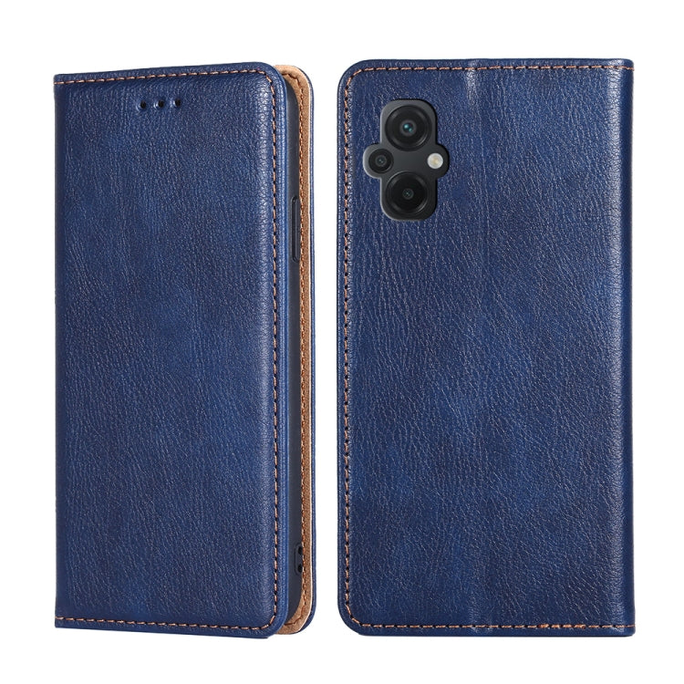 Gloss Oil Solid Color Magnetic Leather Phone Case, For Xiaomi Civi 2 5G, For Xiaomi Poco M5 4G