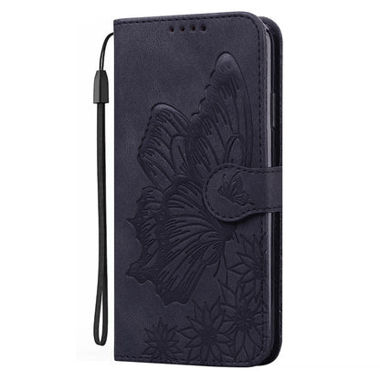 Retro Skin Feel Butterflies Embossing Horizontal Flip Leather Phone Case, For Samsung Galaxy A04, For Samsung Galaxy A14 5G, For Samsung Galaxy A23E, For Samsung Galaxy S23 5G