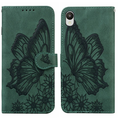 Retro Skin Feel Butterflies Embossing Horizontal Flip Leather Phone Case, For Samsung Galaxy A04, For Samsung Galaxy A14 5G, For Samsung Galaxy A23E, For Samsung Galaxy S23 5G
