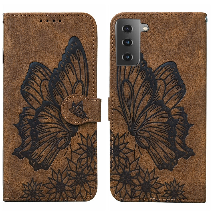 Retro Skin Feel Butterflies Embossing Horizontal Flip Leather Phone Case, For Samsung Galaxy A04, For Samsung Galaxy A14 5G, For Samsung Galaxy A23E, For Samsung Galaxy S23 5G