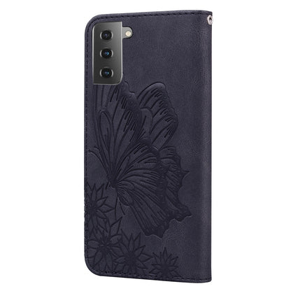 Retro Skin Feel Butterflies Embossing Horizontal Flip Leather Phone Case, For Samsung Galaxy S23+ 5G, For Samsung Galaxy S23 Ultra 5G, For OPPO A17, For OPPO A57 5G
