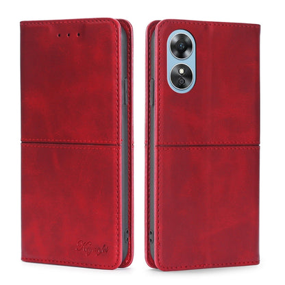 Cow Texture Magnetic Leather Phone Case, For OPPO A17, For Realme C33 4G, For vivo T1 Snapdragon 680/iQOO Z6 44W, For vivo V25 5G/V25e 5G