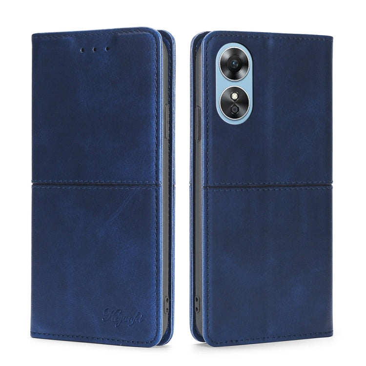 Cow Texture Magnetic Leather Phone Case, For OPPO A17, For Realme C33 4G, For vivo T1 Snapdragon 680/iQOO Z6 44W, For vivo V25 5G/V25e 5G