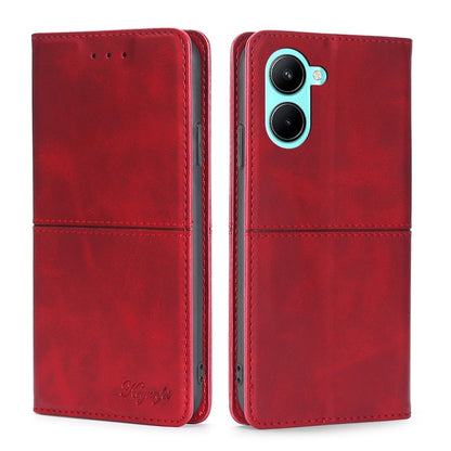 Cow Texture Magnetic Leather Phone Case, For OPPO A17, For Realme C33 4G, For vivo T1 Snapdragon 680/iQOO Z6 44W, For vivo V25 5G/V25e 5G