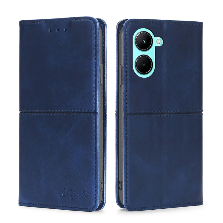 Cow Texture Magnetic Leather Phone Case, For OPPO A17, For Realme C33 4G, For vivo T1 Snapdragon 680/iQOO Z6 44W, For vivo V25 5G/V25e 5G