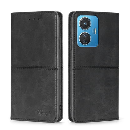Cow Texture Magnetic Leather Phone Case, For OPPO A17, For Realme C33 4G, For vivo T1 Snapdragon 680/iQOO Z6 44W, For vivo V25 5G/V25e 5G