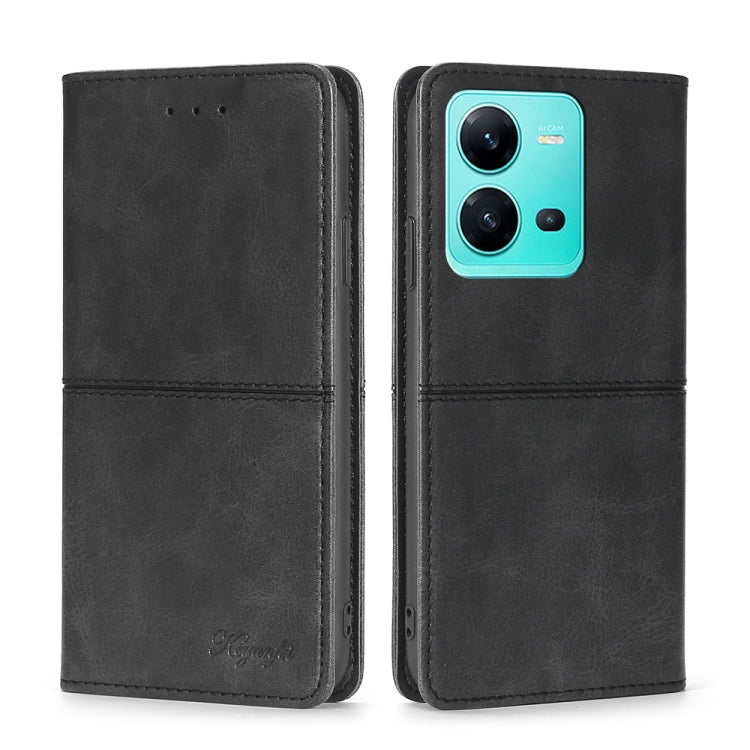 Cow Texture Magnetic Leather Phone Case, For OPPO A17, For Realme C33 4G, For vivo T1 Snapdragon 680/iQOO Z6 44W, For vivo V25 5G/V25e 5G