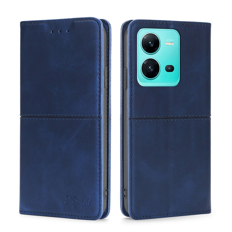 Cow Texture Magnetic Leather Phone Case, For OPPO A17, For Realme C33 4G, For vivo T1 Snapdragon 680/iQOO Z6 44W, For vivo V25 5G/V25e 5G