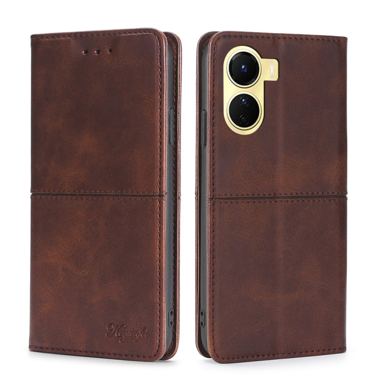 Cow Texture Magnetic Leather Phone Case, For vivo Y16 4G/Y02s 4G, For Xiaomi Civi 2 5G, For Xiaomi Poco M5 4G