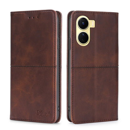 Cow Texture Magnetic Leather Phone Case, For vivo Y16 4G/Y02s 4G, For Xiaomi Civi 2 5G, For Xiaomi Poco M5 4G