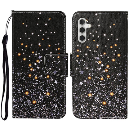 Colored Drawing Pattern Leather Phone Case, For Samsung Galaxy A14 5G