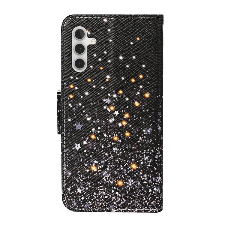 Colored Drawing Pattern Leather Phone Case, For Samsung Galaxy A14 5G