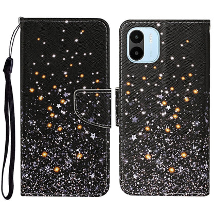 Colored Drawing Pattern Leather Phone Case, For Xiaomi Redmi A1