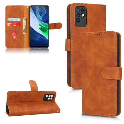 Skin Feel Magnetic Flip Leather Phone Case, For Infinix Note 10, For Motorola Moto G62 4G, For Sharp Aquos Sense 7 Plus, For OPPO A17