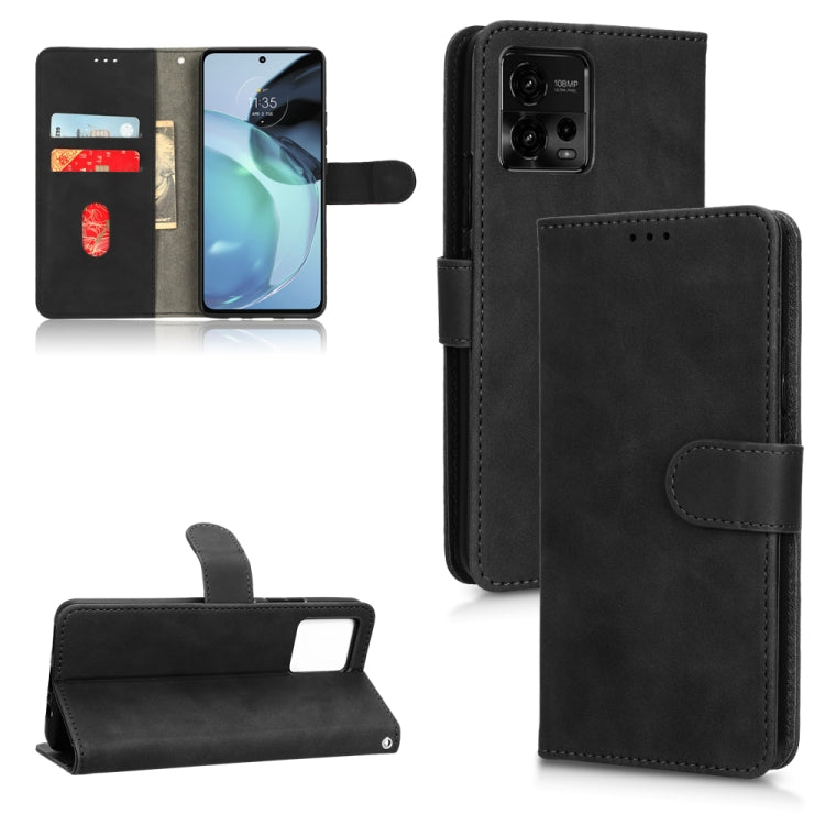 Skin Feel Magnetic Flip Leather Phone Case, For Infinix Note 10, For Motorola Moto G62 4G, For Sharp Aquos Sense 7 Plus, For OPPO A17
