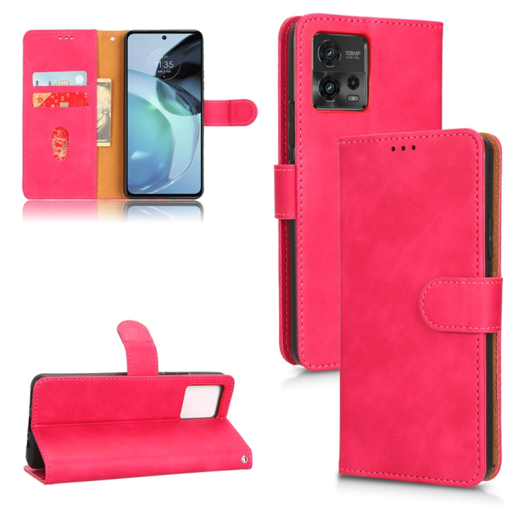 Skin Feel Magnetic Flip Leather Phone Case, For Infinix Note 10, For Motorola Moto G62 4G, For Sharp Aquos Sense 7 Plus, For OPPO A17