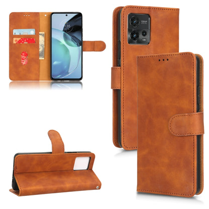Skin Feel Magnetic Flip Leather Phone Case, For Infinix Note 10, For Motorola Moto G62 4G, For Sharp Aquos Sense 7 Plus, For OPPO A17