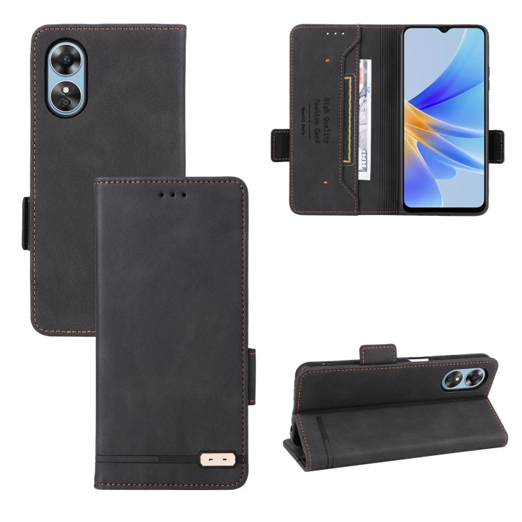 Magnetic Clasp Leather Phone Case, For OPPO A17, For Sharp Aquos Wish SHG06