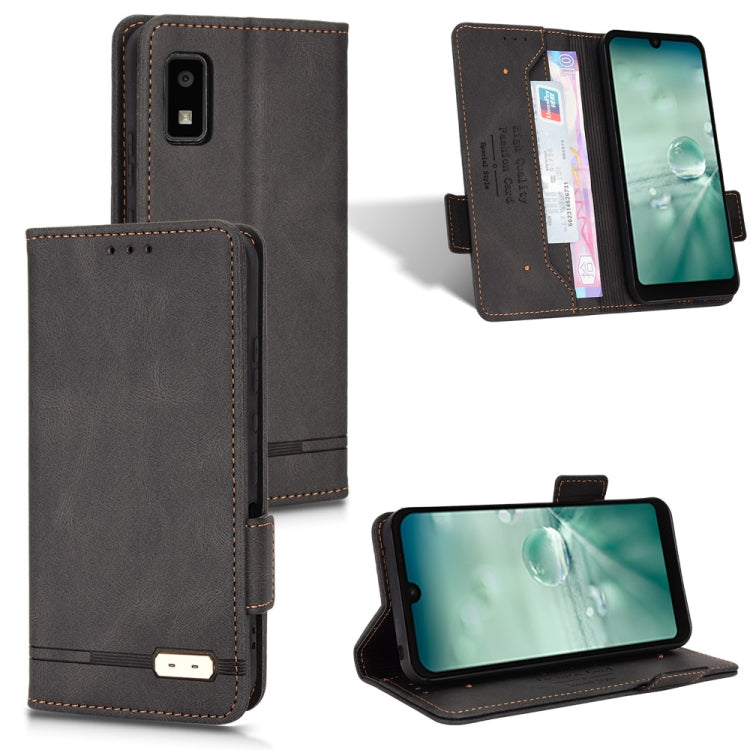 Magnetic Clasp Leather Phone Case, For OPPO A17, For Sharp Aquos Wish SHG06