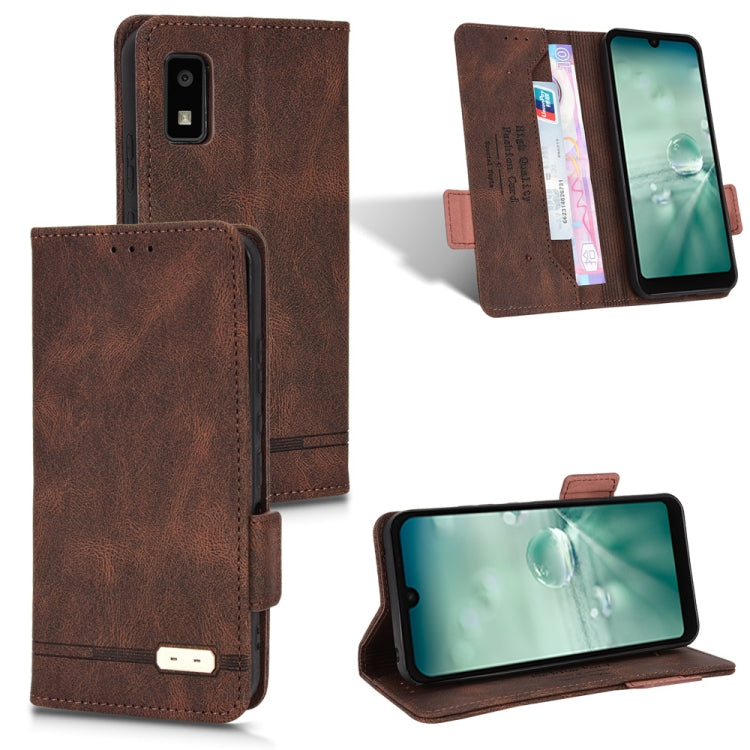Magnetic Clasp Leather Phone Case, For OPPO A17, For Sharp Aquos Wish SHG06