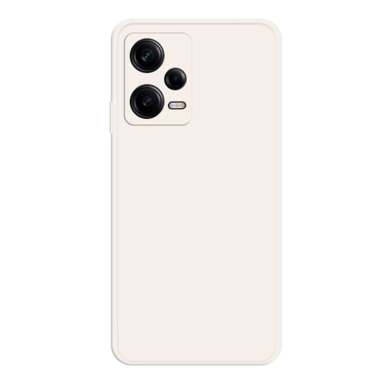 Imitation Liquid Silicone Straight Edge Phone Case, For Xiaomi Redmi Note 12 China, For Xiaomi Redmi Note 12 Pro 5G China, For Xiaomi Redmi Note 12 Pro 5G Global