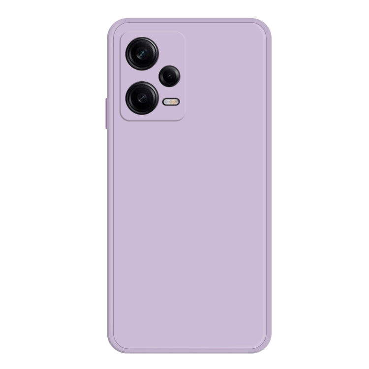 Imitation Liquid Silicone Straight Edge Phone Case, For Xiaomi Redmi Note 12 China, For Xiaomi Redmi Note 12 Pro 5G China, For Xiaomi Redmi Note 12 Pro 5G Global