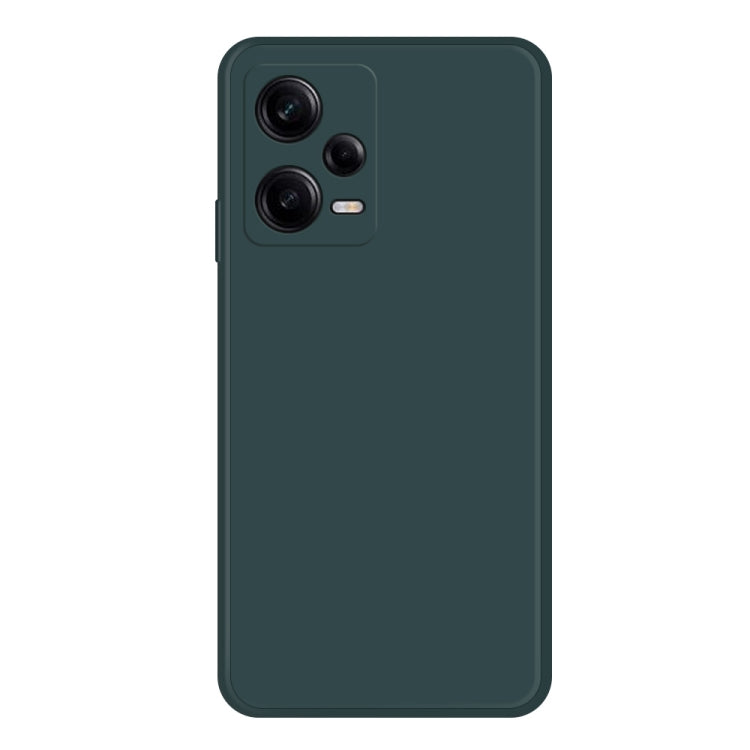 Imitation Liquid Silicone Straight Edge Phone Case, For Xiaomi Redmi Note 12 China, For Xiaomi Redmi Note 12 Pro 5G China, For Xiaomi Redmi Note 12 Pro 5G Global