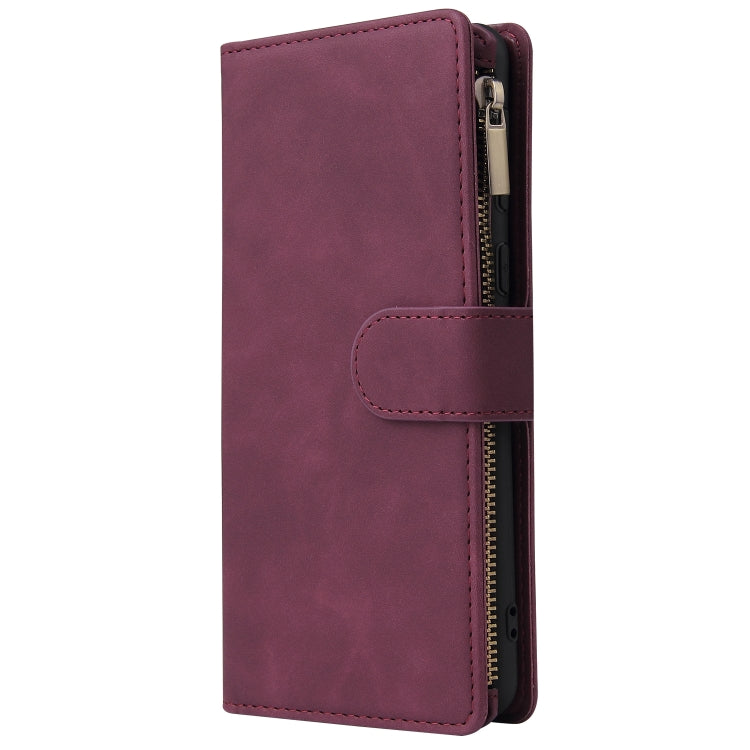 Multifunctional Horizontal Flip Leather Case, with Card Slot & Holder & Zipper Wallet & Photo Frame, For Samsung Galaxy A21, For Samsung Galaxy A41, For Samsung Galaxy A70S, For Samsung Galaxy Note10 Lite
