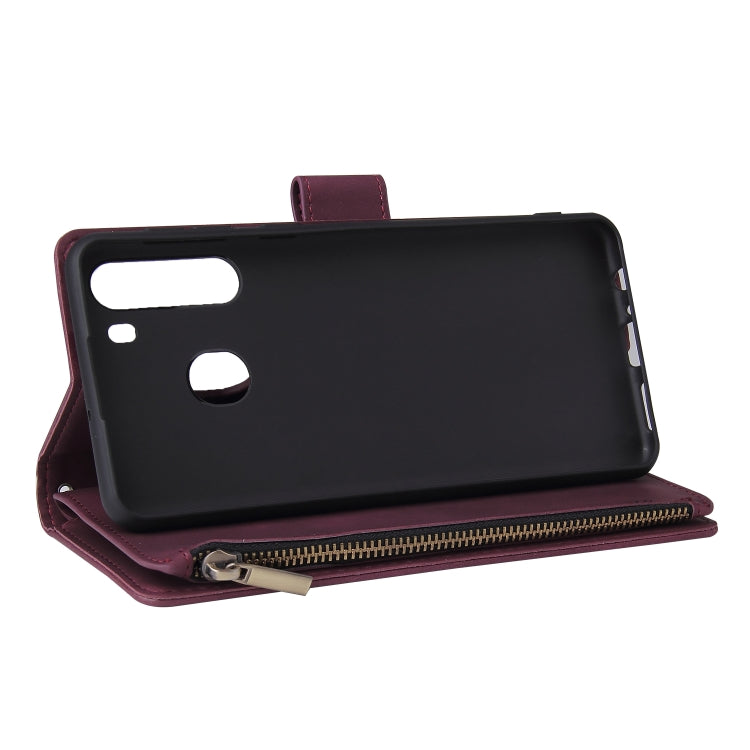 Multifunctional Horizontal Flip Leather Case, with Card Slot & Holder & Zipper Wallet & Photo Frame, For Samsung Galaxy A21, For Samsung Galaxy A41, For Samsung Galaxy A70S, For Samsung Galaxy Note10 Lite