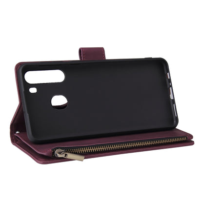 Multifunctional Horizontal Flip Leather Case, with Card Slot & Holder & Zipper Wallet & Photo Frame, For Samsung Galaxy A21, For Samsung Galaxy A41, For Samsung Galaxy A70S, For Samsung Galaxy Note10 Lite