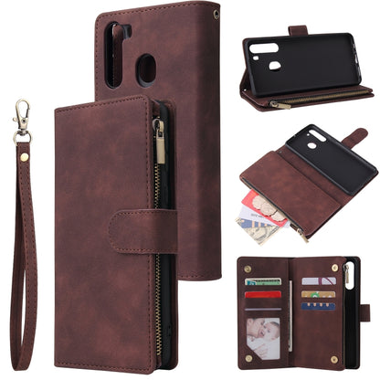 Multifunctional Horizontal Flip Leather Case, with Card Slot & Holder & Zipper Wallet & Photo Frame, For Samsung Galaxy A21, For Samsung Galaxy A41, For Samsung Galaxy A70S, For Samsung Galaxy Note10 Lite
