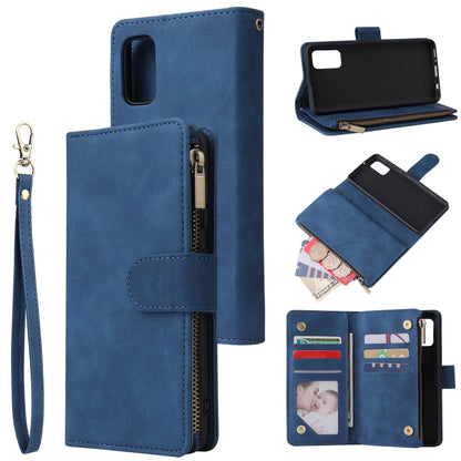Multifunctional Horizontal Flip Leather Case, with Card Slot & Holder & Zipper Wallet & Photo Frame, For Samsung Galaxy A21, For Samsung Galaxy A41, For Samsung Galaxy A70S, For Samsung Galaxy Note10 Lite