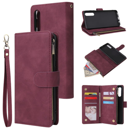 Multifunctional Horizontal Flip Leather Case, with Card Slot & Holder & Zipper Wallet & Photo Frame, For Samsung Galaxy A21, For Samsung Galaxy A41, For Samsung Galaxy A70S, For Samsung Galaxy Note10 Lite