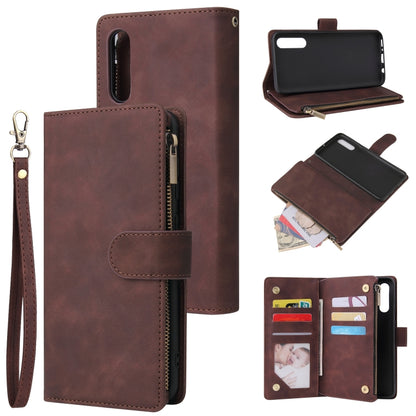 Multifunctional Horizontal Flip Leather Case, with Card Slot & Holder & Zipper Wallet & Photo Frame, For Samsung Galaxy A21, For Samsung Galaxy A41, For Samsung Galaxy A70S, For Samsung Galaxy Note10 Lite