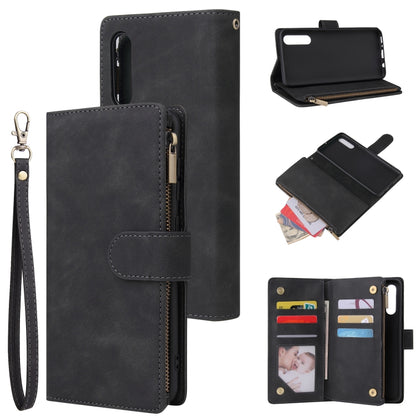 Multifunctional Horizontal Flip Leather Case, with Card Slot & Holder & Zipper Wallet & Photo Frame, For Samsung Galaxy A21, For Samsung Galaxy A41, For Samsung Galaxy A70S, For Samsung Galaxy Note10 Lite