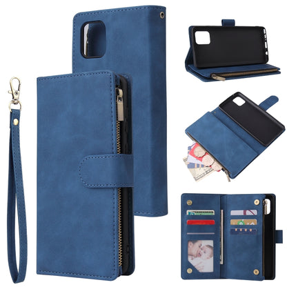 Multifunctional Horizontal Flip Leather Case, with Card Slot & Holder & Zipper Wallet & Photo Frame, For Samsung Galaxy A21, For Samsung Galaxy A41, For Samsung Galaxy A70S, For Samsung Galaxy Note10 Lite